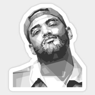 Joyner Lucas Black & White Sticker